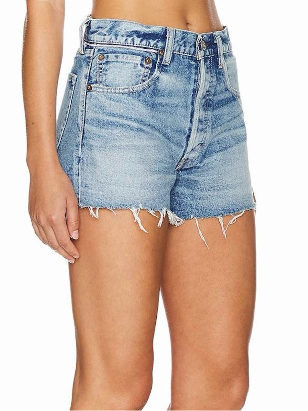 Madewell The Perfect Jean Short Size 26 High Rise Cutoff Denim Shorts 💛
